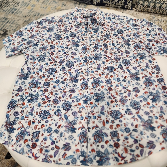 Cremieux classics, short sleeve button Large - Picture 2 of 9